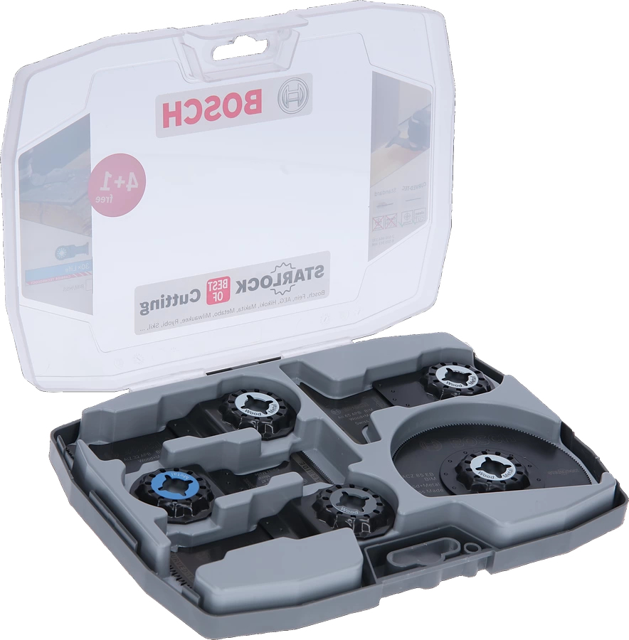 Bosch Coffret lames bois et métal 5 pièces