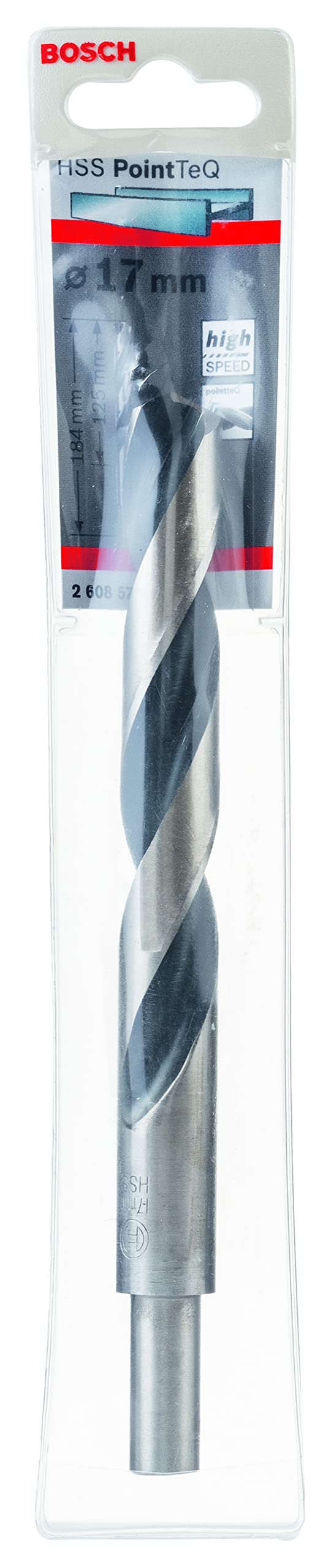 Bosch Foret hélicoïdal HSS PointTeQ DIN338