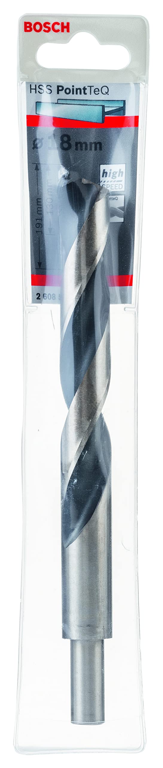 Bosch Foret hélicoïdal HSS PointTeQ DIN338