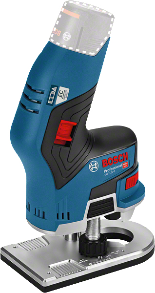 Bosch Affleureuse sans fil brushless  GKF 12V-8 12V Li-ion Cool Pack 6 mm / 8 mm / ¼