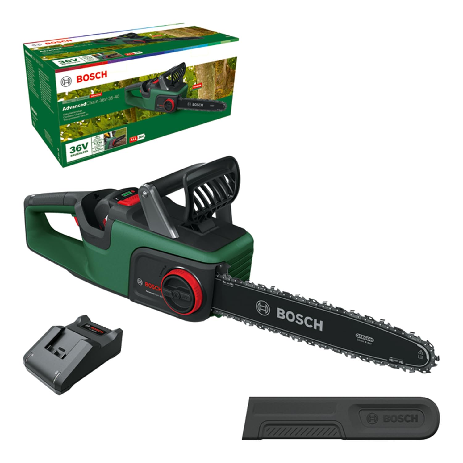 Bosch Akku-Kettensäge AdvancedChain 36V 35-40