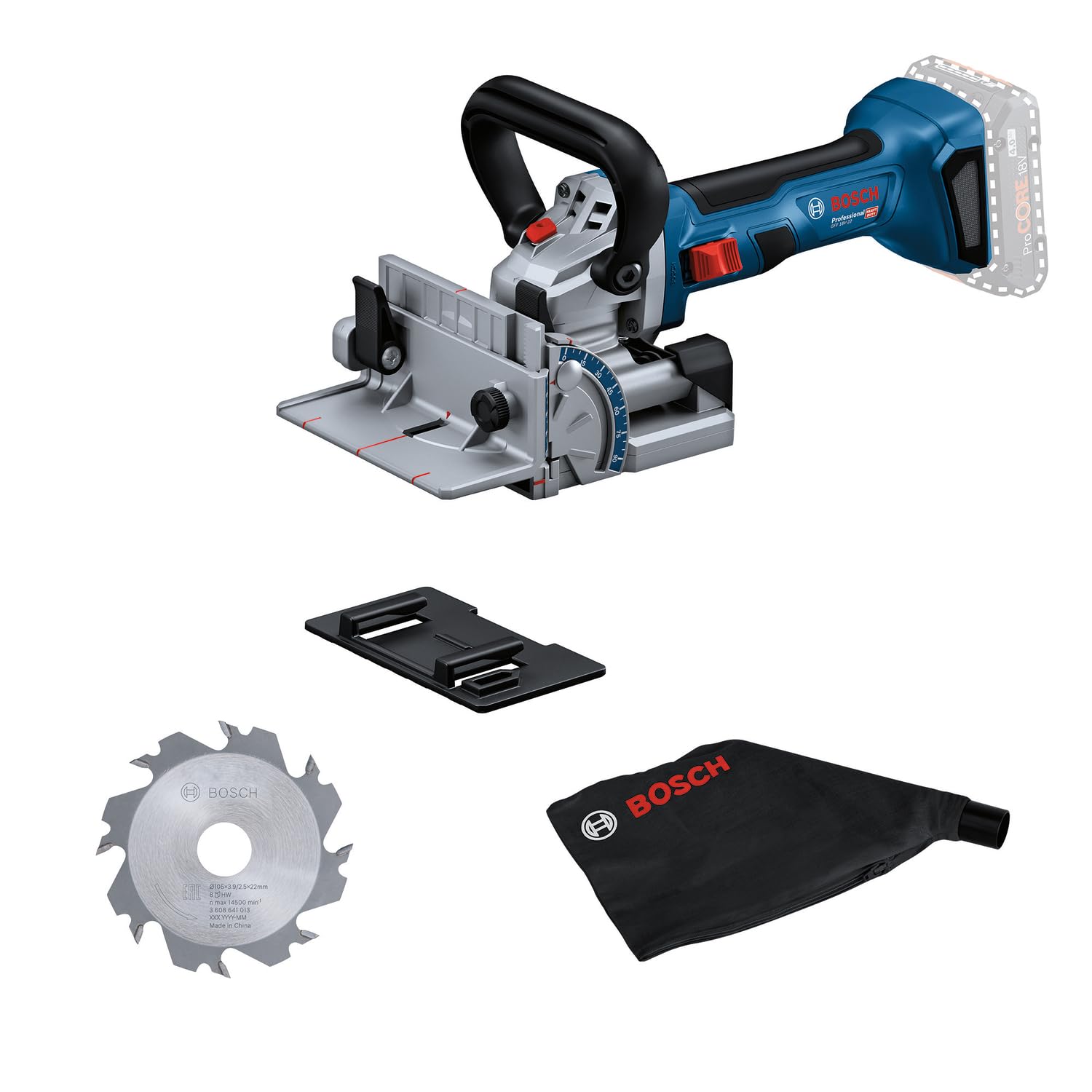 Bosch Akku-Flachdübelfräse GFF 18V-22 Professional Solo
