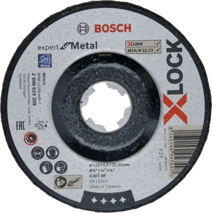 Bosch X-LOCK Schruppscheibe Expert for Metal