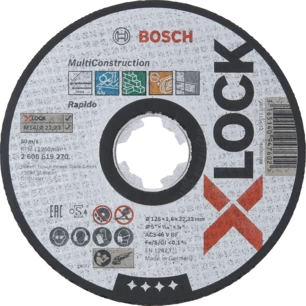 Bosch Professional 2608619270 Disque à Tronçonner à Surface Plate