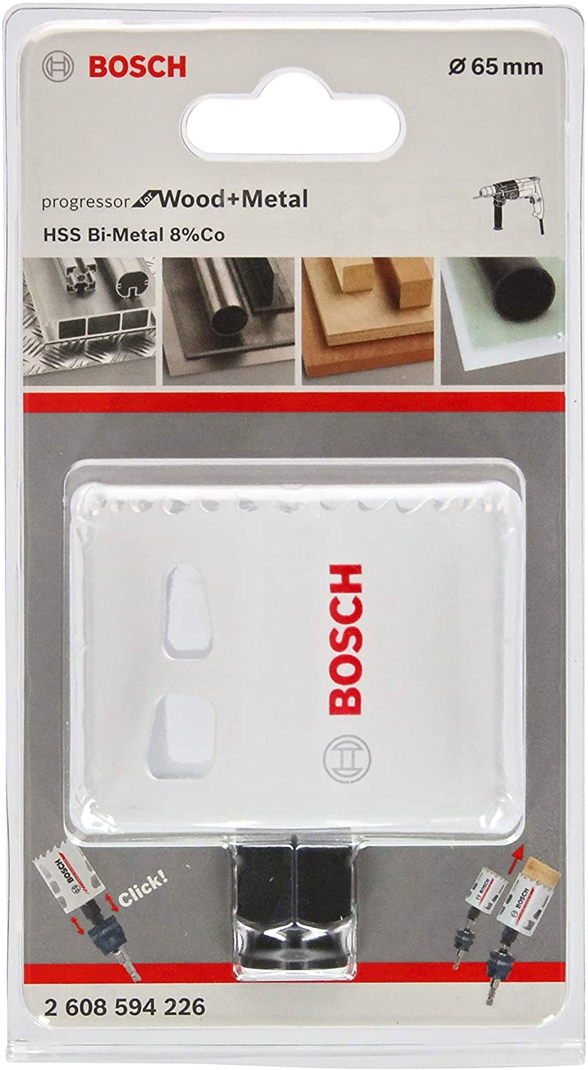 Bosch Scie trépan Bi-métal PROGRESSOR de diamètre 65mm