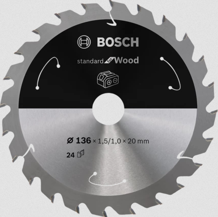 Bosch PRO Wood cordless Kreissägeblatt