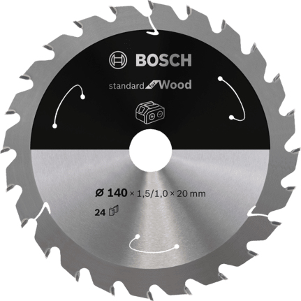 Bosch PRO Wood cordless Kreissägeblatt
