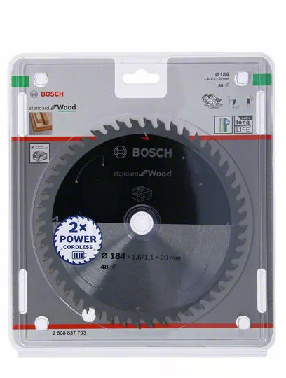 Bosch PRO Wood cordless Kreissägeblatt