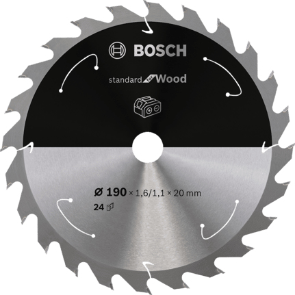 Bosch PRO Wood cordless Kreissägeblatt