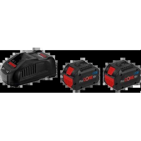 Bosch Pack 2 batteries ProCORE 18V 8 Ah + chargeur GAL 1880 CV