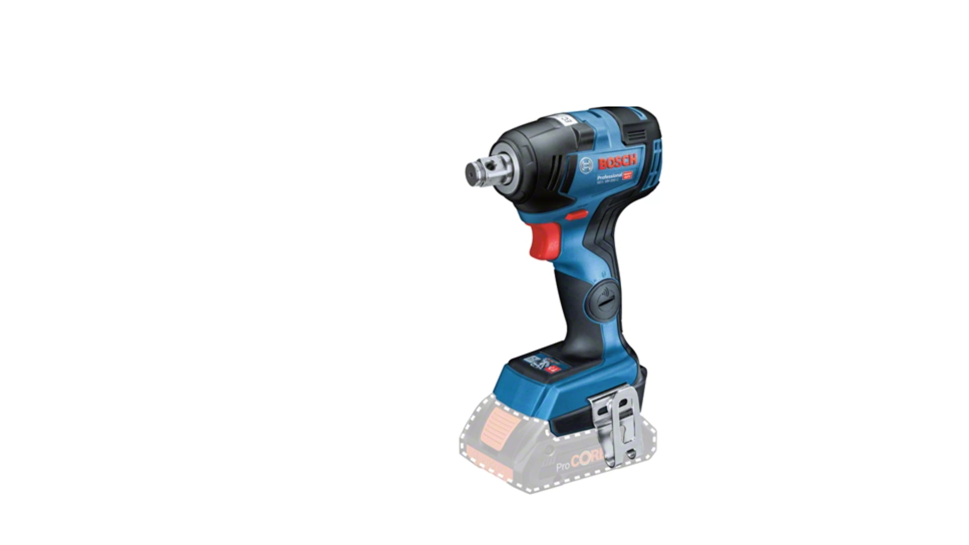 Bosch Clé à choc sans fil brushless GDS18 V-200C 18V Li-ion CoolPack