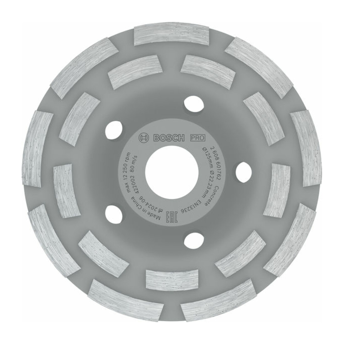 Bosch Meule diamantée Expert for Concrete Long life 125 x 22,23 x 5 mm