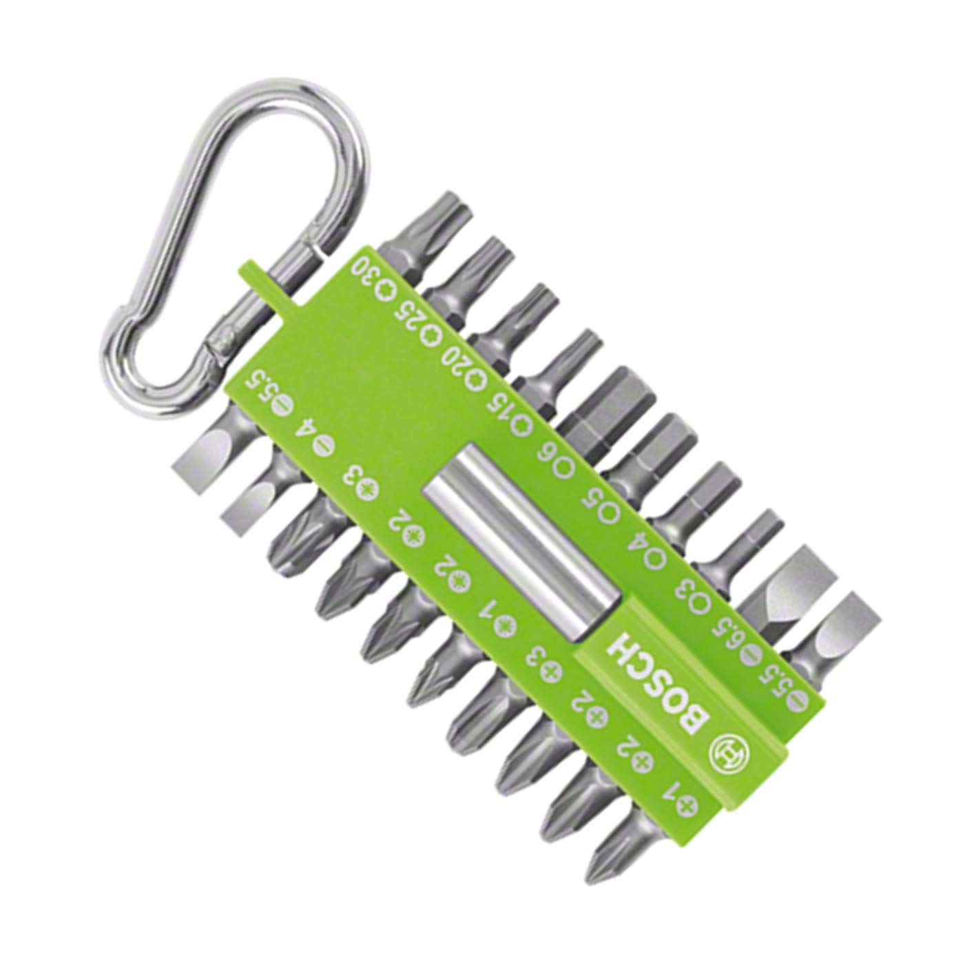 Bosch Professional Assortiment d'embouts de vissage 21 pièces Fuschia Vert