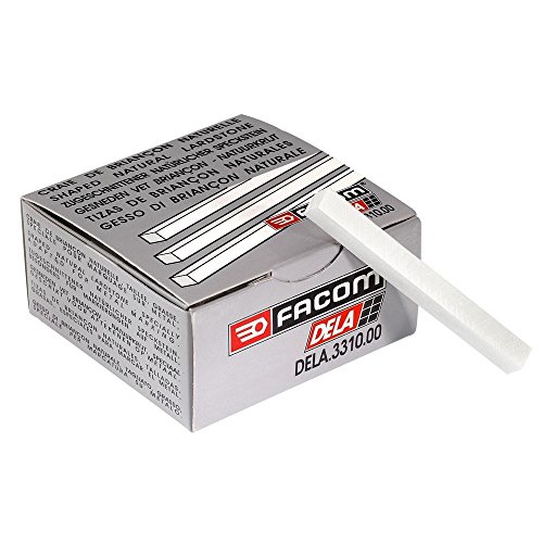 FACOM Steatit blanc 10 × 100 mm, 50 pièces