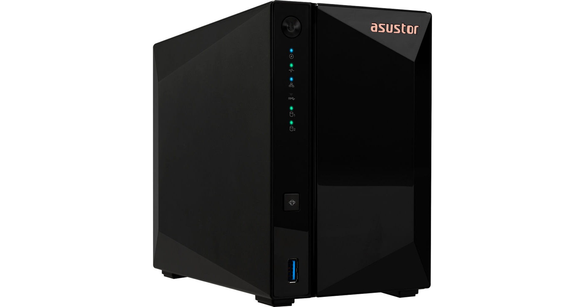 Asustor Serveur NAS Drivestor 2 Pro Gen2 AS-3302T - 8To (2x4To) WD Red Pro