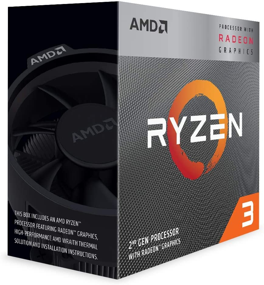 AMD Processeur Ryzen 3 3200G 4GHz Socket AM4