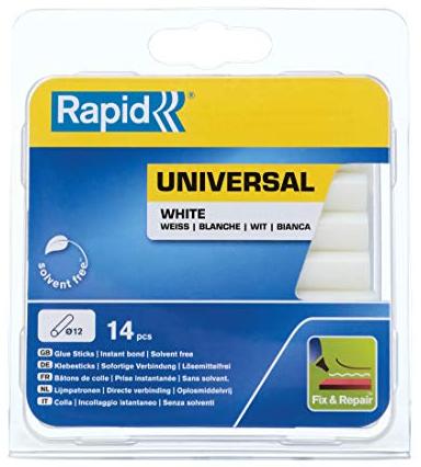 Rapid Bâtons de colle blanche universelle 12 mm