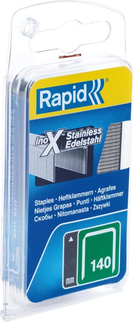 Rapid Agrafes n°140 10 mm inox