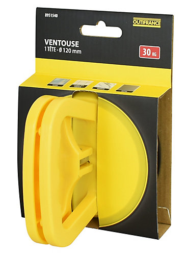 Outifrance Ventouse 1 tête Ø118MM 30KG