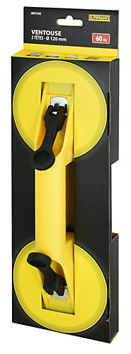 Outifrance Ventouse 2 têtes Ø118MM 60KG