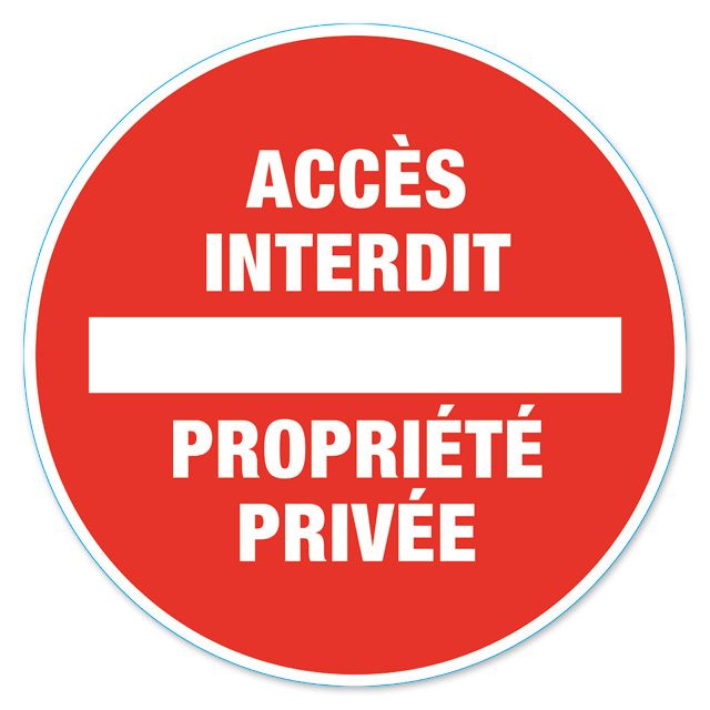 Chapuis Disque de signalisation
