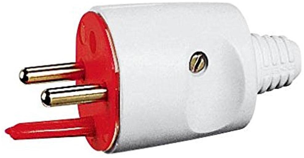 LEGRAND Détrompeur pour prise 2P+T (Rouge)