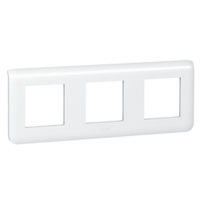 LEGRAND Plaque Mosaic 3 postes