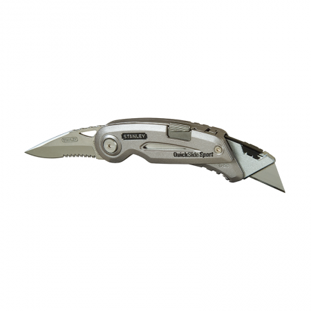 Stanley Couteau de poche multi-lames Quickslide Sport