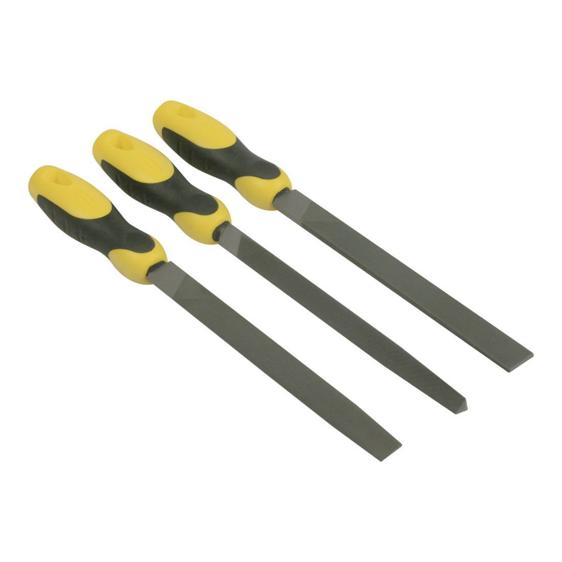 Stanley Lot de 3 limes Mi-douces