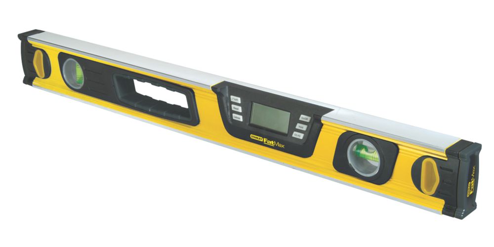 Fatmax Niveau à bulle numérique Stanley 1200 mm 2 pièces