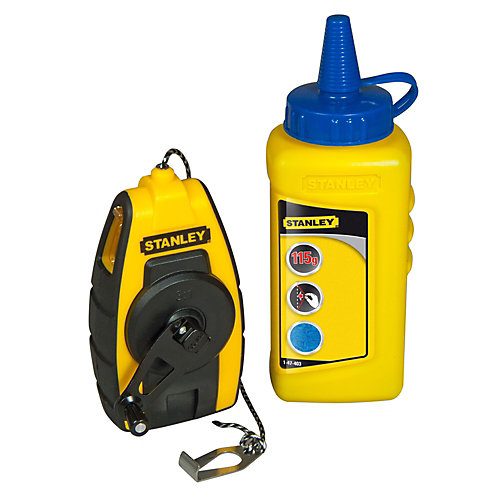 Stanley Kit cordeau traceur 9m avec poudre
