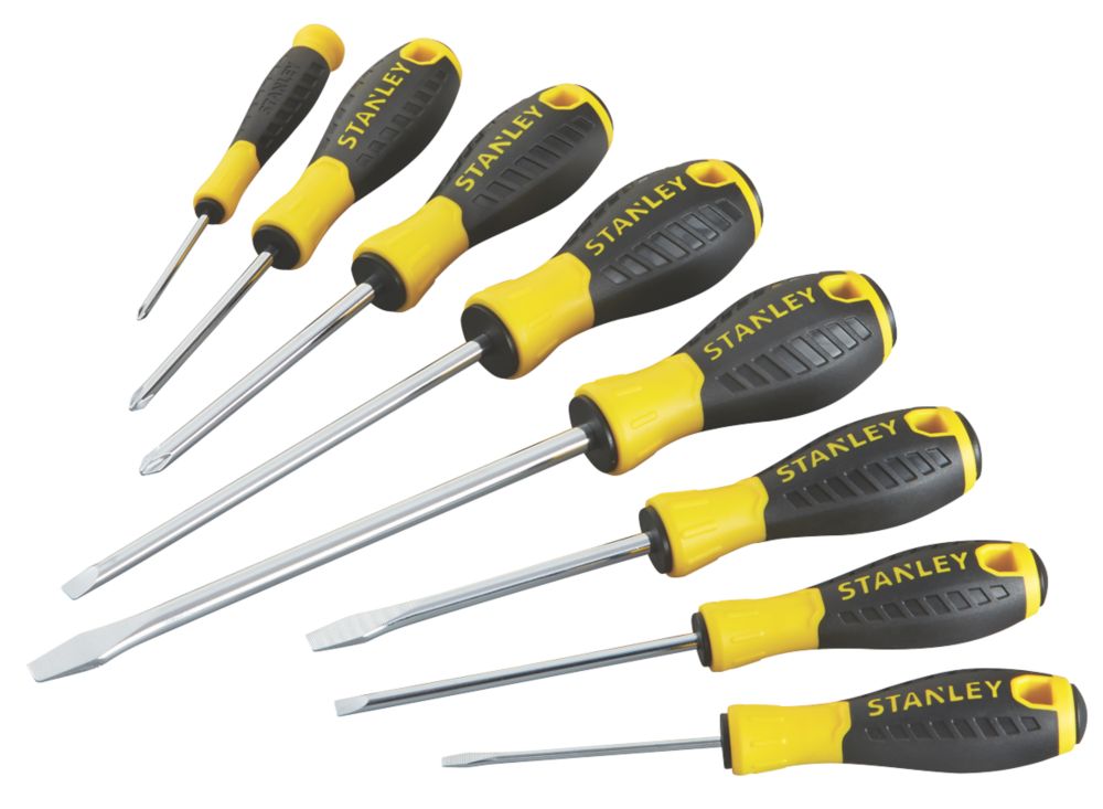 Stanley Assortiment de 8 tournevis