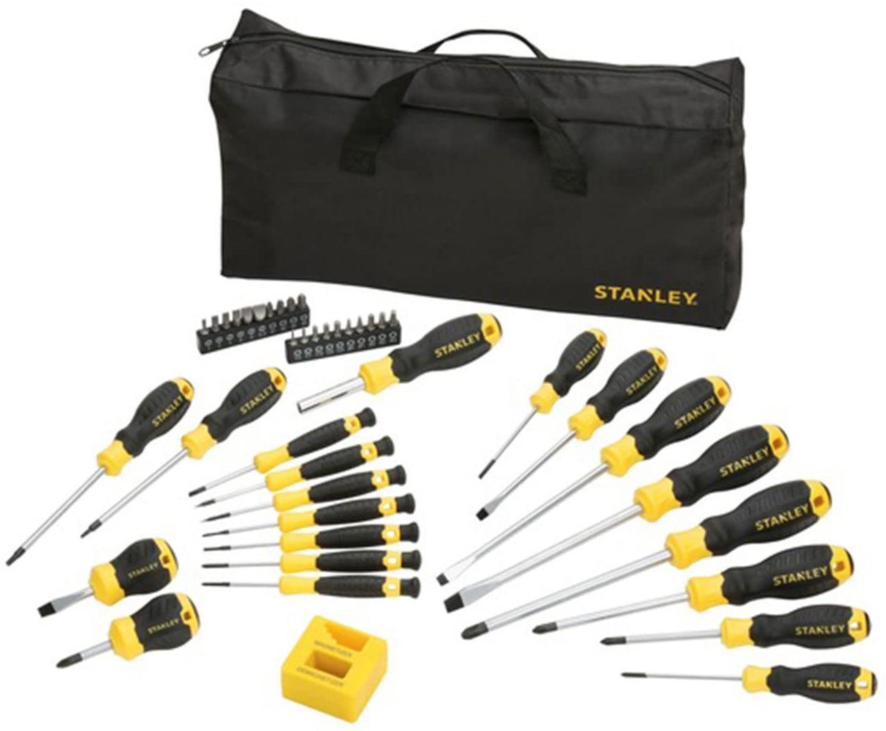 Stanley Kit outils tournevis de 42 pièces + Sac bandoulière STHT0-62113 STANLEY