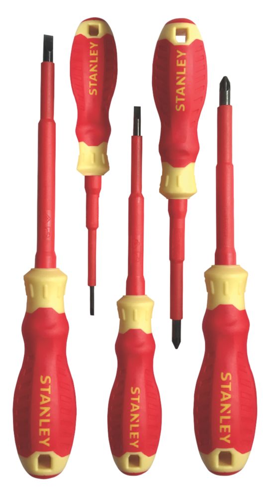 Stanley Assortiment de 5 tournevis VDE