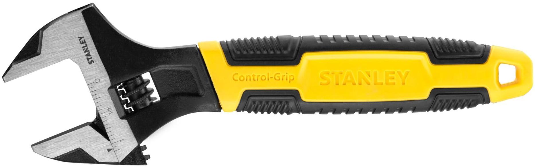 Stanley Clé à molette ouverture maximale 29 mm 0-90-948 en chrome vanadium L.220 mm