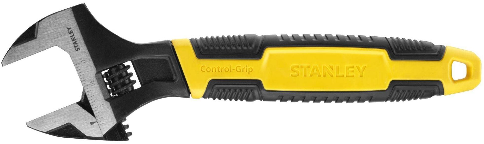Stanley Clé à molette ouverture maximale 39 mm 0-90-950 en chrome vanadium L.305 mm