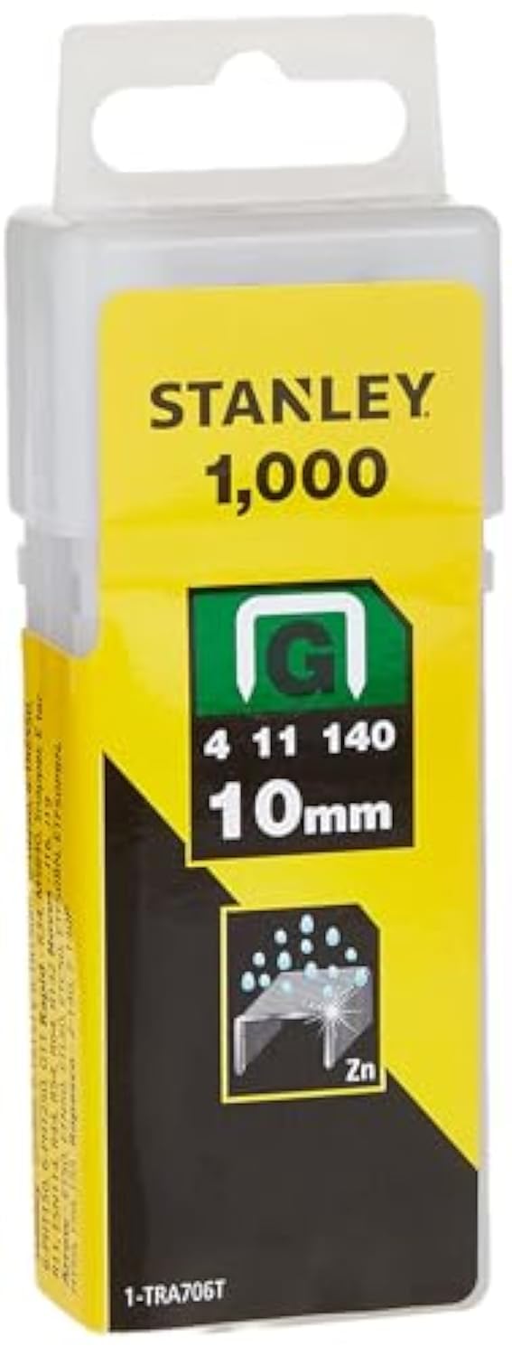 Stanley Agrafes 10 mm type G boîte de 1000