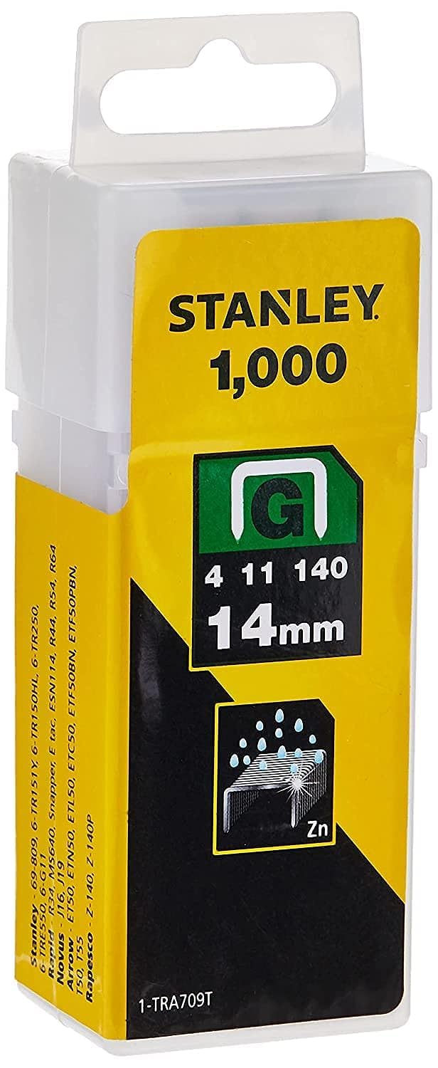 Stanley Agrafes 14 mm type G boîte de 1000
