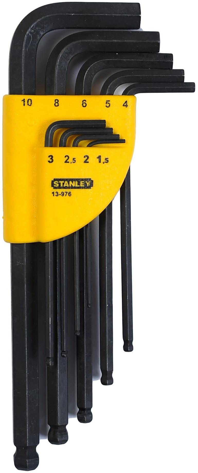 Stanley Clé mâle à tête sphérique, 9 pièces