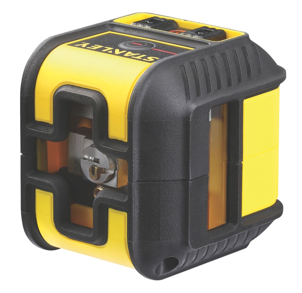 Stanley Niveau laser croix rouge autonivelant et équerrage Cross90