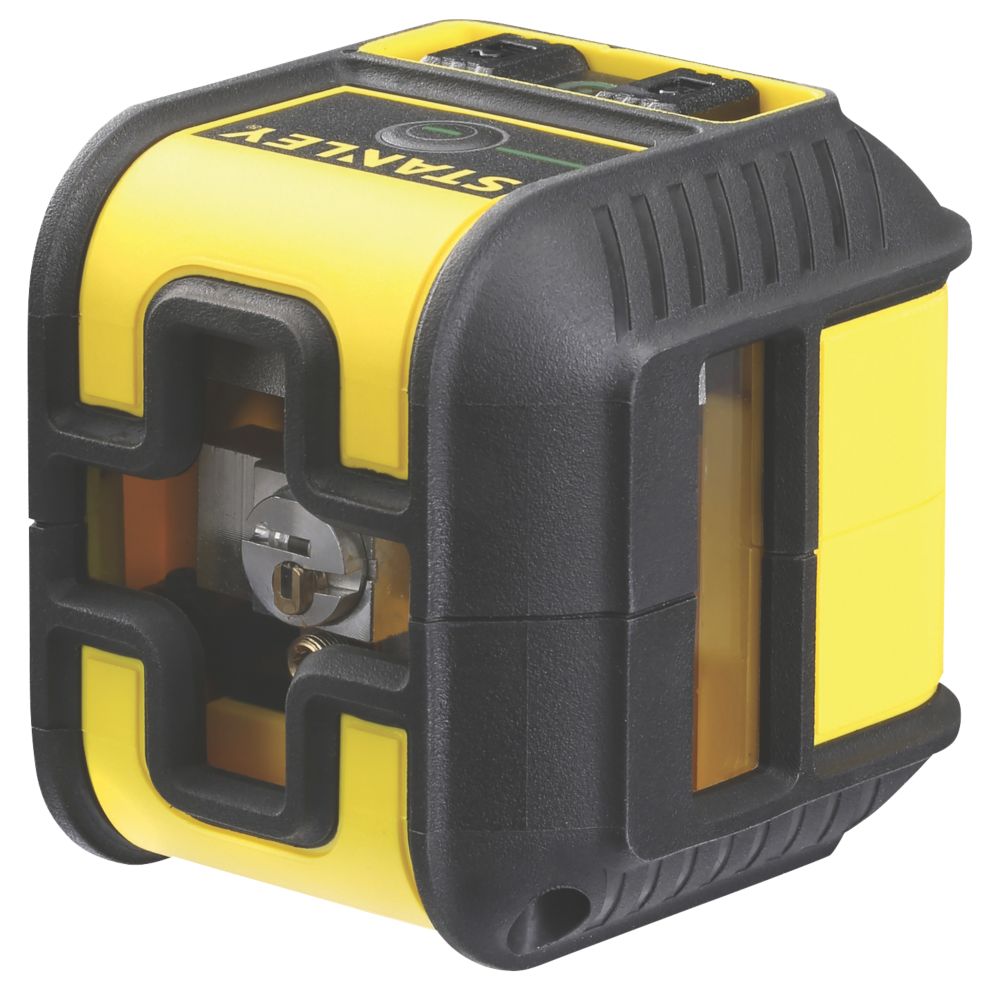 Stanley Niveau laser croix vert autonivelant et équerrage Cross90