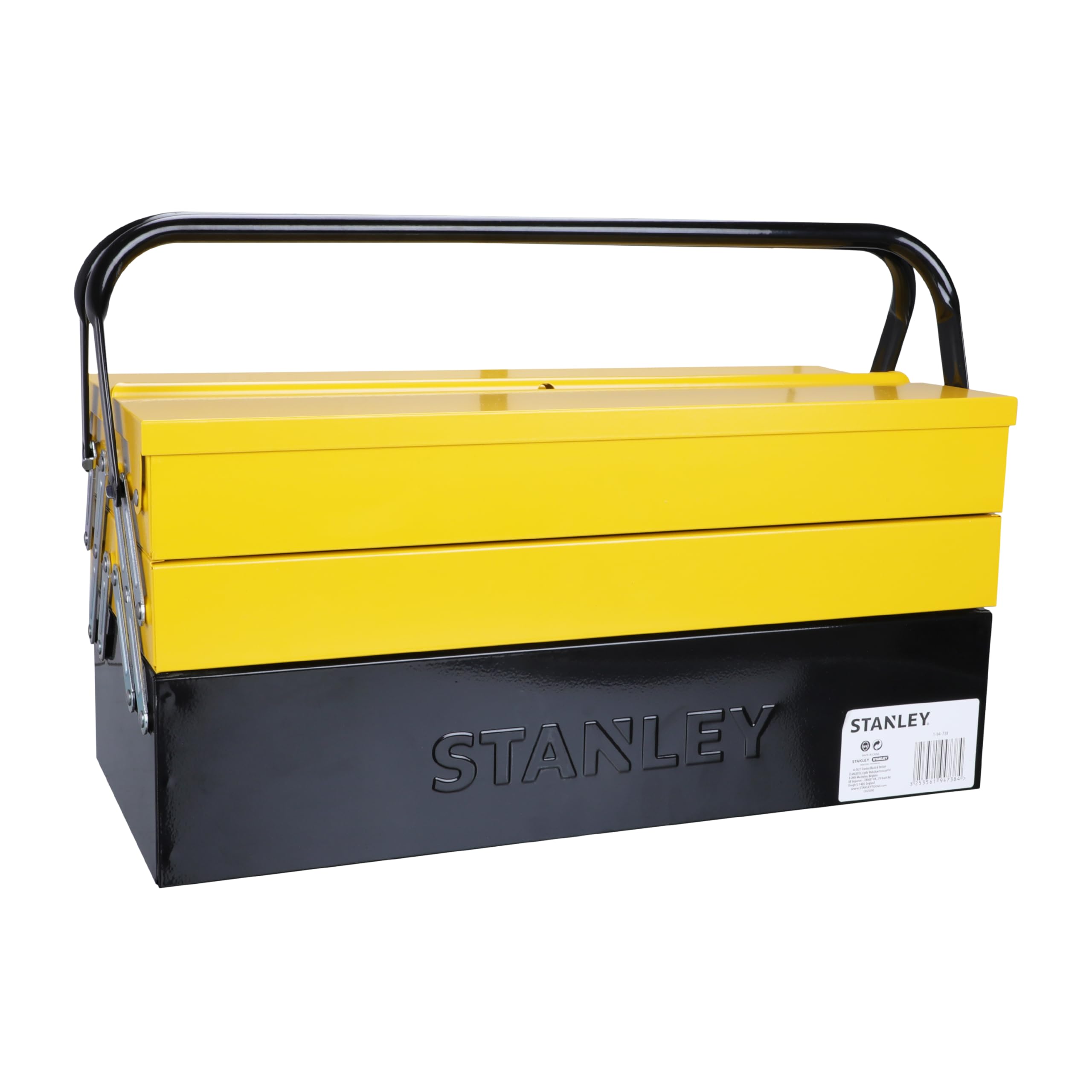 Stanley Boîte à outils métal 51 cm - 5 cases