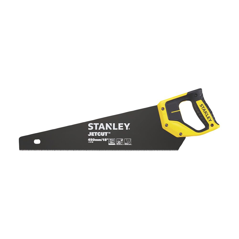 Stanley Scie à main pour stratifié 11 dents/pouce Jetcut 450 mm