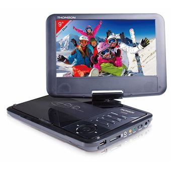 Thomson THP369 Ecran rotatif 9 pouces est un produit de qualité de la marque Thomson. Avec son écran rotatif de 9 pouces (22.7 cm) au format 16/9, ce dispositif offre une expérience visuelle immersive. Il est équipé d'un lecteur de carte SD pour une conne