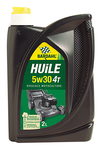 Bardahl Huile 4 temps 5W30 2L spéciale motoculture