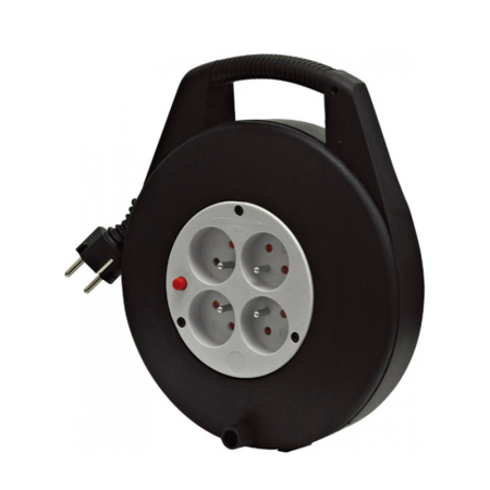 Brennenstuhl Enrouleur de câble 10m 4 prises KB4P BRENNENSTUHL