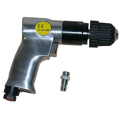 Mecafer Perceuse réversible à mandrin 10 mm