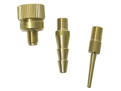 Mecafer Jeu de 3 embouts de gonflage