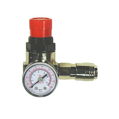 Mecafer Mini détendeur et manomètre bar/psi