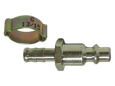 Mecafer Insert cannelé tuyau Ø 8 x 13 mm